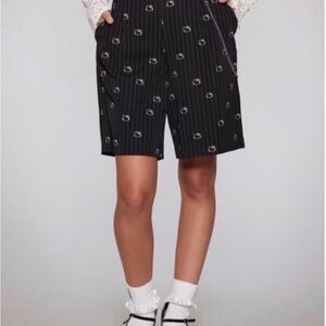 Hello Kitty Women's Black Bermuda Shorts